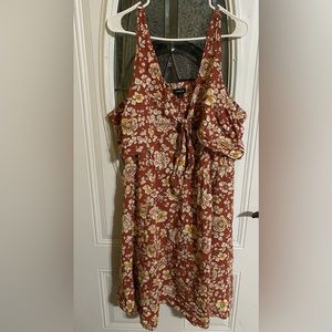 Torrid floral dress size 4 (26W/28)